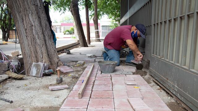 repararán 610 veredas en sectores de la Cuarta y Sexta Sección.