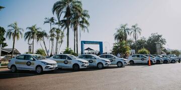 Entregaron nuevas unidades de Ahora Taxi en Puerto Iguazú