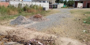 Lugar donde asesinaron a Melina Flores