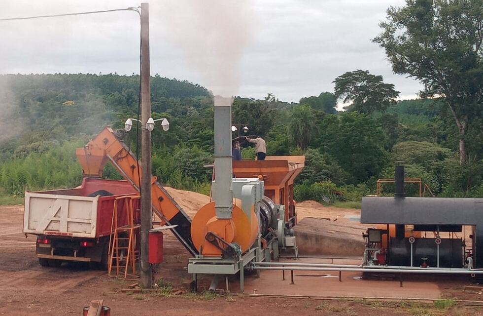 Eldorado: ambas plantas de asfalto funcionan a toda máquina