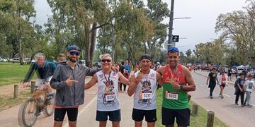 Diego Bergese, Juan Pablo Lario, Miguel Brochero y Carlos Quiroga