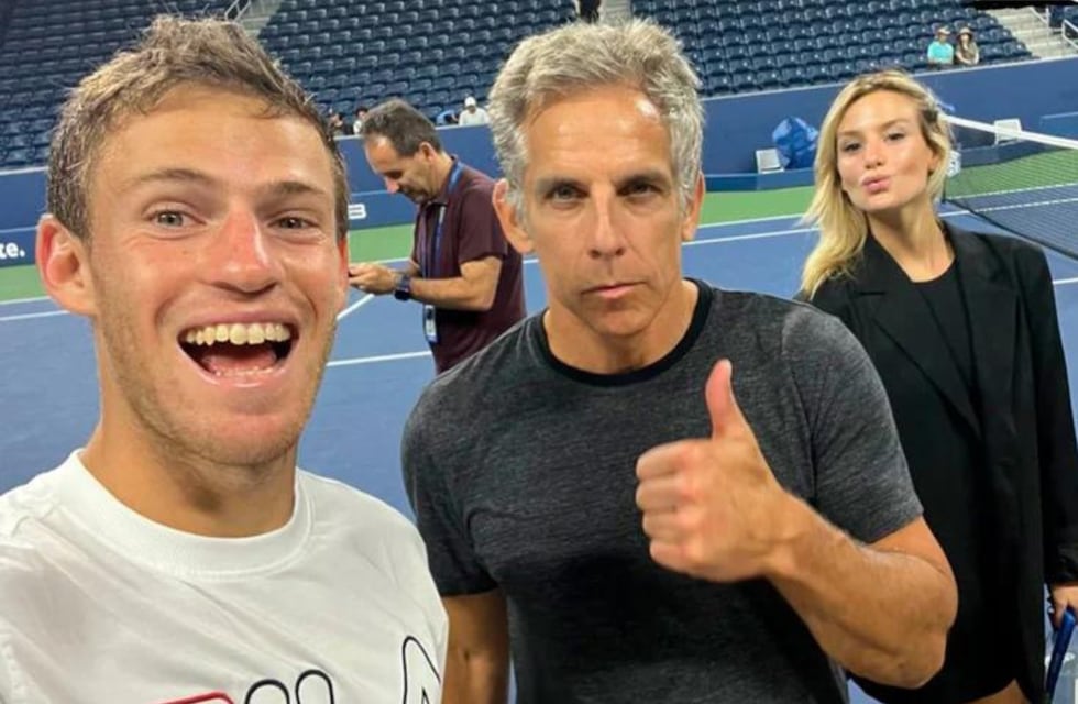 El emotivo mensaje de Ben Stiller para Diego Schwartzman tras su último Gran Slam
