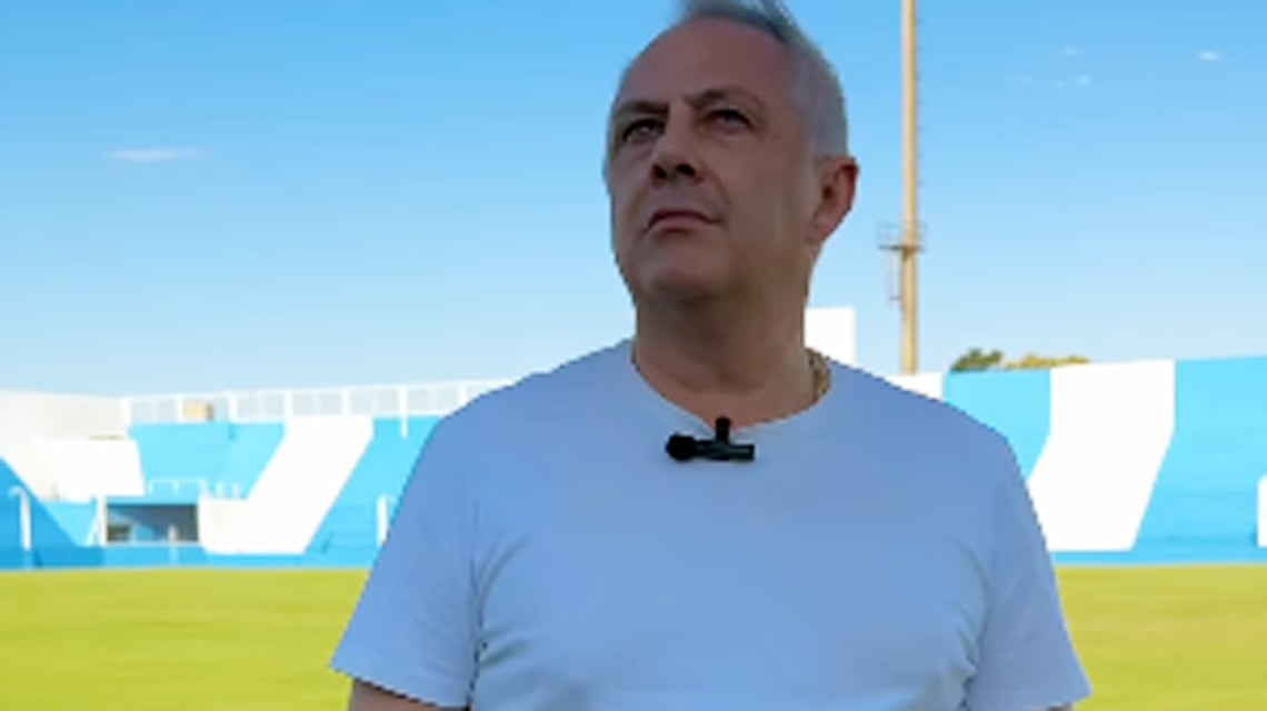 Pérez redobla la apuesta y sueña con Racing en Primera (Foto: Captura video Racing).