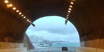 Túnel de Cacheuta a Potrerillos. Posibilidad de nieve en Alta montaña: recomendaciones para viajar en la ruta.