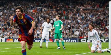 Se cumplen diez años del golazo de Lionel Messi a Real Madrid.