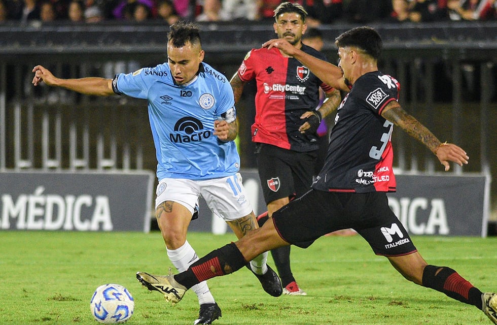 Belgrano rescató un punto en Rosario: empató sin goles y terminó con dos expulsados
