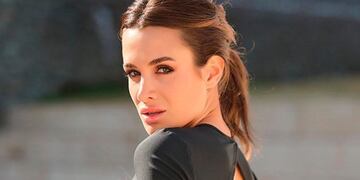 Camila Homs en ropa deportiva. / Instagram