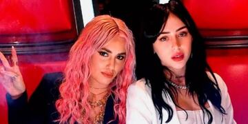 Las artistas protagonizaron uno de los grandes momentos del concierto.