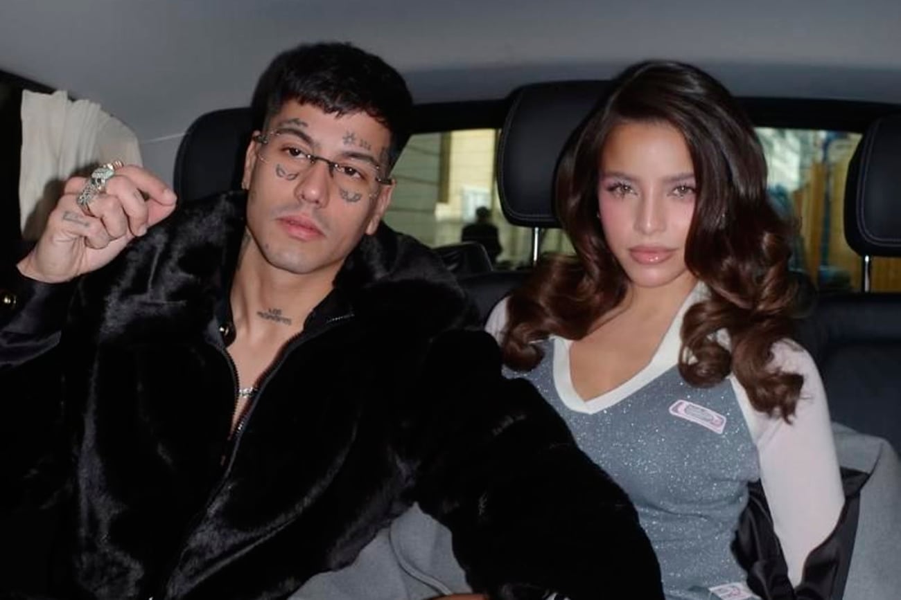 Duki y Emilia. Foto: Instagram