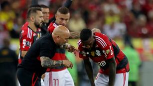 Jorge Sampaoli, actual técnico del Flamengo.