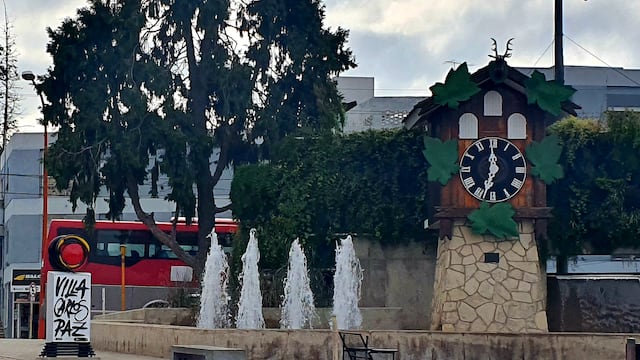 Reloj Cucú en Villa Carlos Paz.