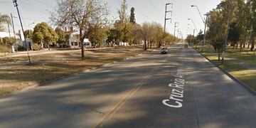 El robo ocurrió en la avenida Cruz Roja.