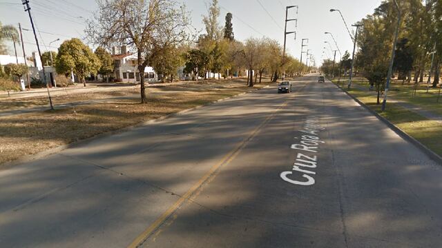 El robo ocurrió en la avenida Cruz Roja.