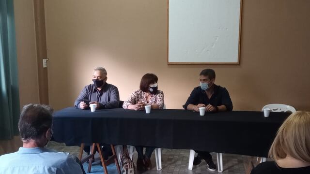 La visita del intendente de Huerta Grande, Matías, con el objetivo de iniciar "acciones en conjunto" para fortalecer el Justicialismo en el Valle de Punilla.