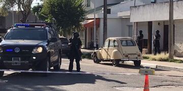 El hallazgo fue a metros de la Municipalidad de Montebuey.