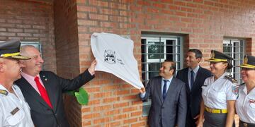 Misiones | Oscar Herrera Ahuad y Hugo Passalacqua inauguraron las instalaciones de la Universidad de las Fuerzas de Seguridad