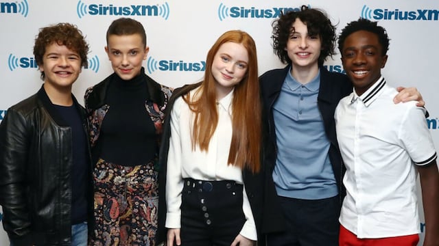 Actores principales de "Stranger Things".