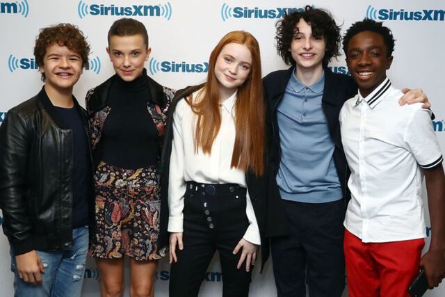 Actores principales de "Stranger Things".
