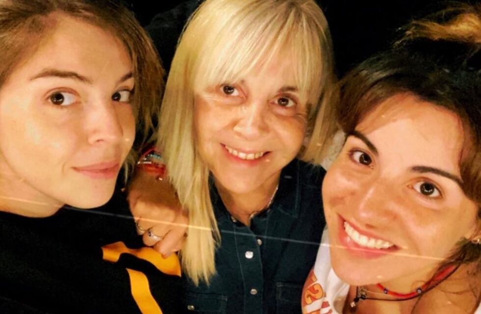 Dalma y Giannina fueron a apoyar a Claudia en la final de Masterchef Celebrity