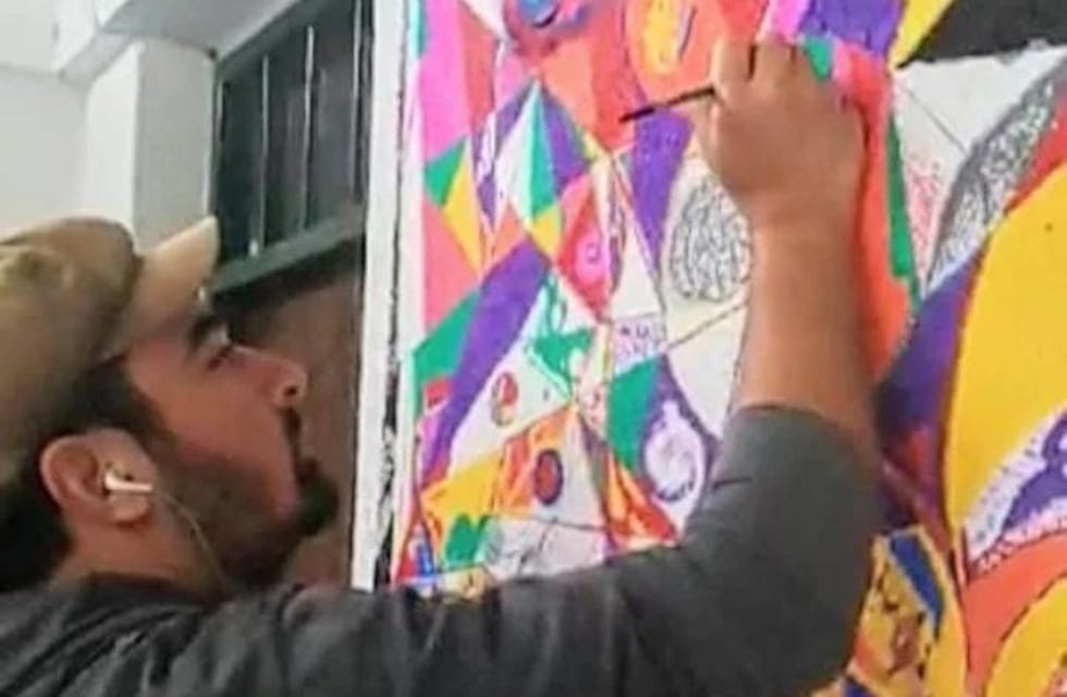 Rodolfo Meretta, un artista lasherino multifacético que apuesta a la libertad de expresión