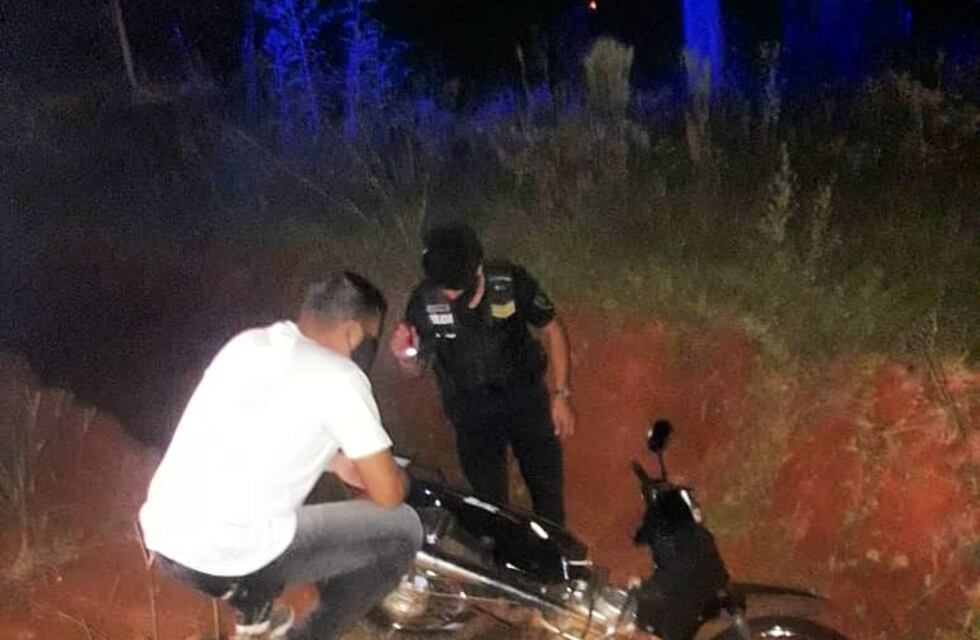 San Javier: la Policía halló tres motocicletas abandonadas