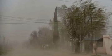 Alerta amarilla por fuertes vientos para la provincia de San Luis