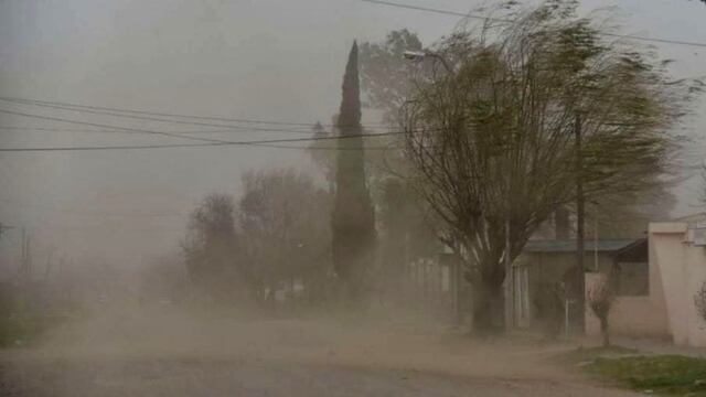 Alerta amarilla por fuertes vientos para la provincia de San Luis
