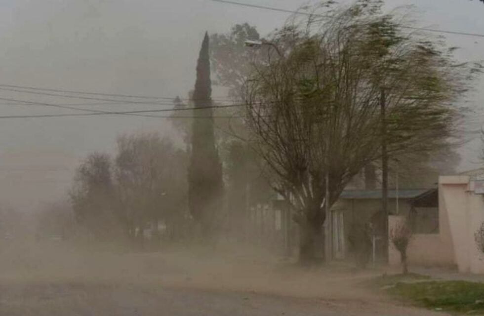 Alerta amarilla por fuertes vientos para San Luis