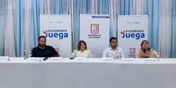 Se realizó la presentación “Eldorado Juega”, un programa municipal para impulsar el deporte.