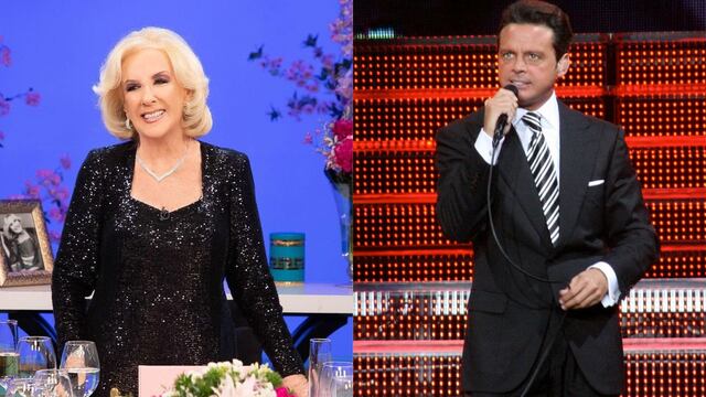 El gesto inolvidable que tuvo Luis Miguel con Mirtha Legrand