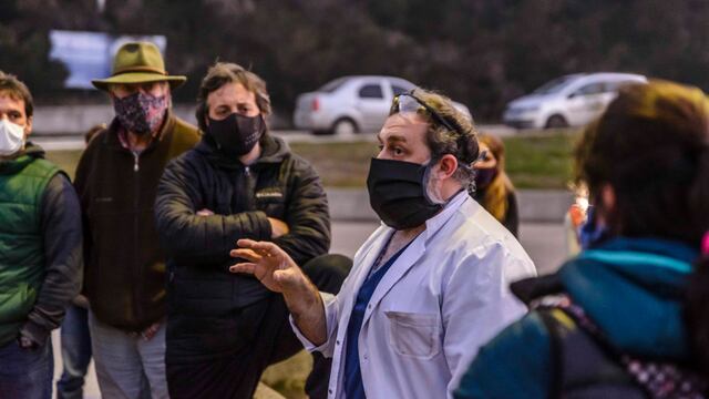 El Directos del Hospital de La Angostura describió la situación sanitaria: “Hay médicos que se largan a llorar”. Foto: Diario Río Negro.