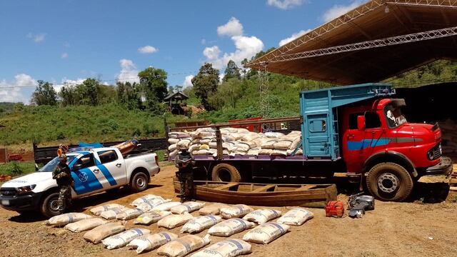 Secuestran soja ilegal en El Soberbio.