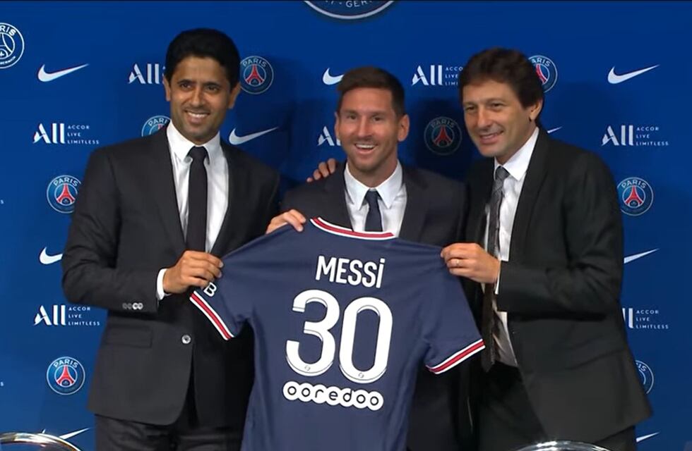 Leo Messi fue presentado como flamante jugador del PSG y adelantó que quiere “ganar otra Champions”