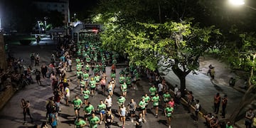 Media Maratón nocturna