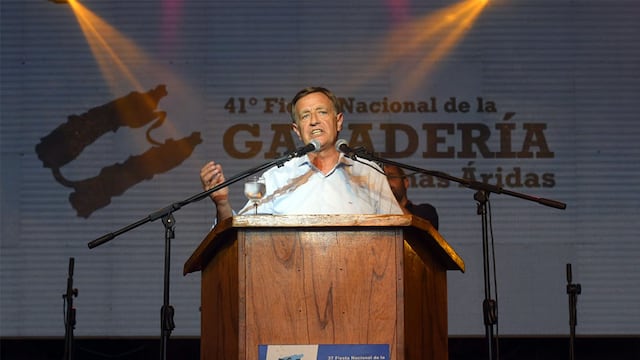 Discurso del gobernador Rodolfo Suárez en la Fiesta Nacional de la Ganadería d