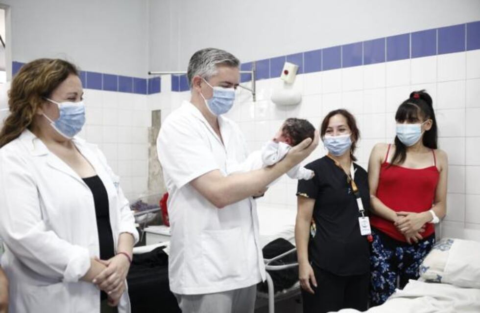 El primer bebé del 2023 de Tucumán, nació en el hospital Nicolás Avellaneda