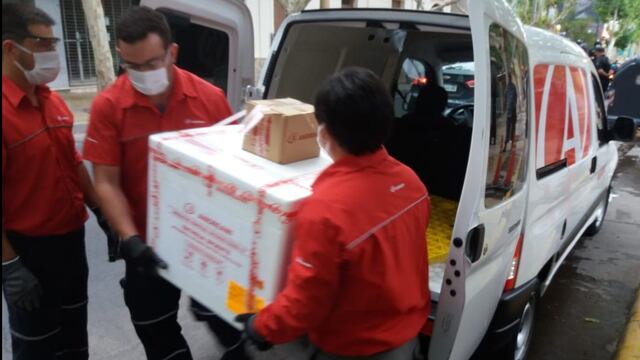 La vacuna contra el Covid-19 llegó a San Juan y este martes arranca el operativo de vacunación. Tiempo de San Juan