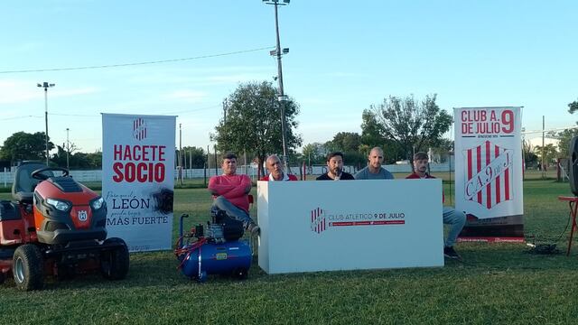 Presentaron las obras en la Escuelita del Club 9 de Julio