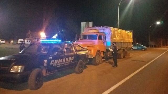 Contrabando de granos: Policía de Misiones decomisó dos cargamentos. Policía de Misiones