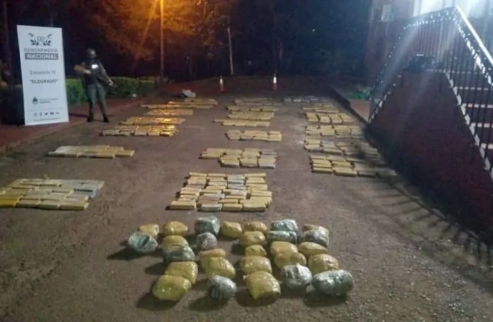 Incautan 600 kilos de marihuana en Colonia Mado