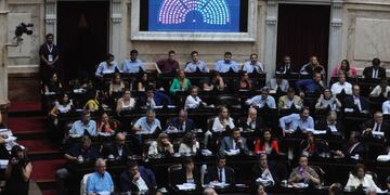 Diputados durante este martes.