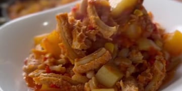 La receta de guiso de mondongo.