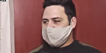 Luciano Aguirre, víctima del robo (Captura de video).
