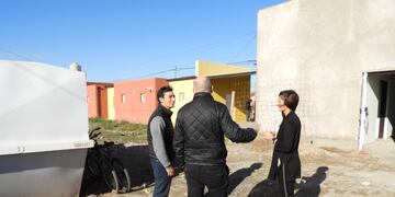 Continúa la construcción del nuevo edificio para el Destacamento Policial de Zona Sur