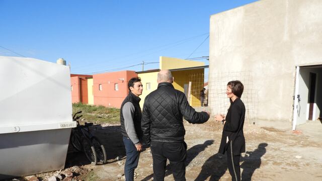 Continúa la construcción del nuevo edificio para el Destacamento Policial de Zona Sur
