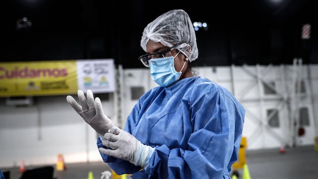 Argentina se acerca a los dos millones de contagios de coronavirus (Foto: EFE/Juan Ignacio Roncoroni)