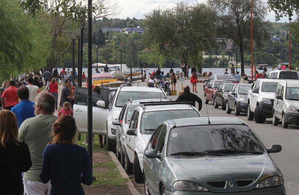 Fuerte movimiento en los accesos al Valle de Punilla este Viernes Santo