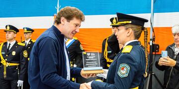 Tierra del Fuego: acto de egreso de oficiales y agentes de policía y del Servicio Penitenciario