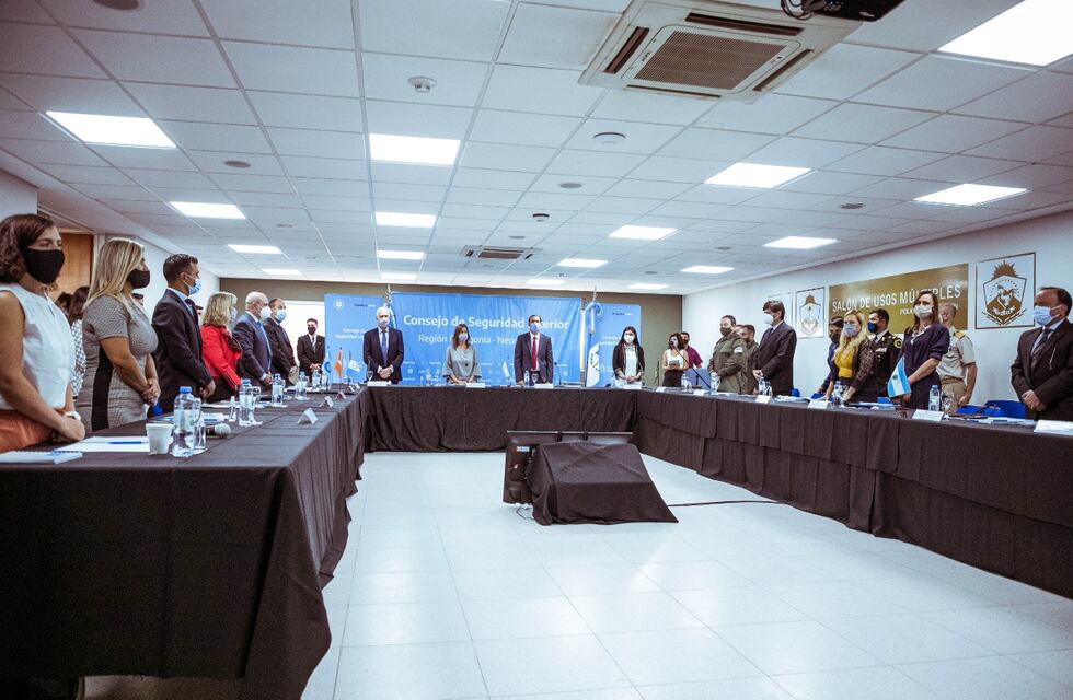 Chapperón participó del Primer Consejo de Seguridad Interior