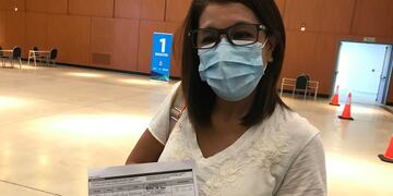 La doctora Ana Crinejo fue la primera persona en recibir la Sputnik V en Córdoba.